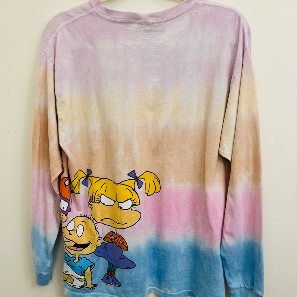 Nickelodeon Pink and Tan Rugrats Long Sleeve Tee - Picture 4 of 6